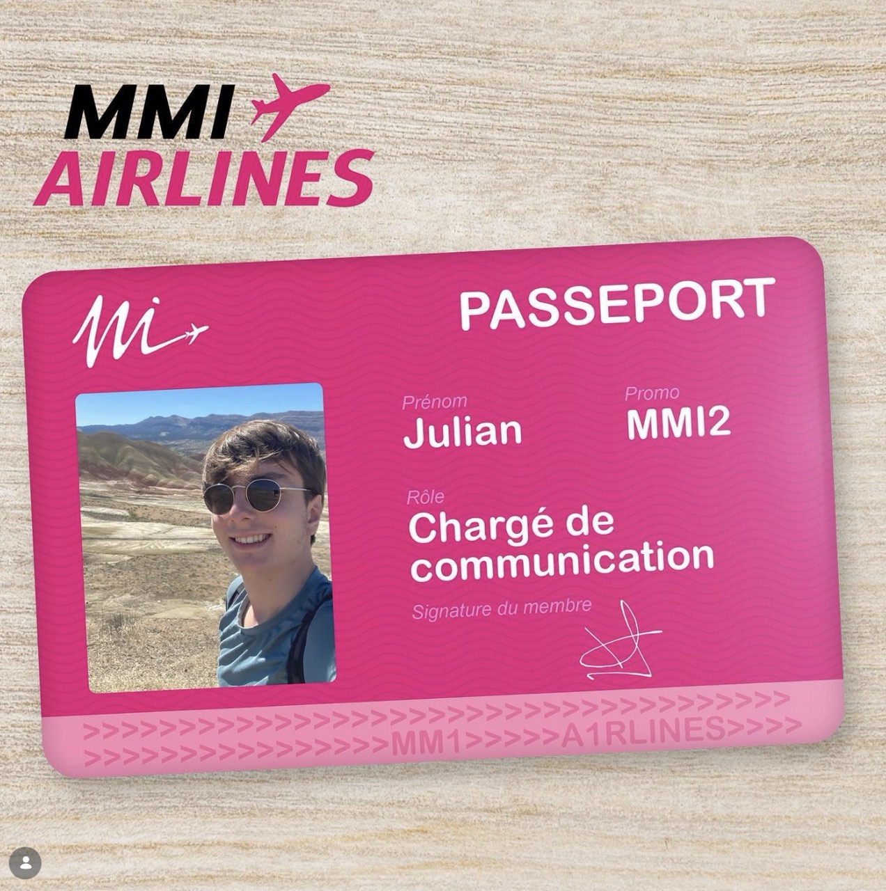 Description photo portrait